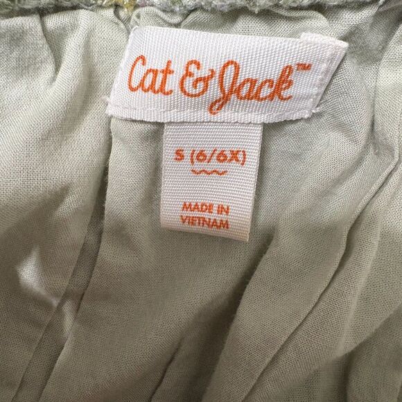 Cat & Jack Girls Floral Maxi Dress Size Small 6/6X - Picture 5 of 5